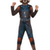 Av4 Rocket Raccoon Deluxe fox Child Costume for Kids book week character
