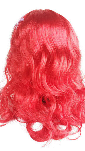 Girls Princess Dress Accessories Mermaid Wig