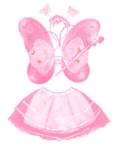 Fairy Dress Butterfly Costumes Wings Tutu Skirt Set