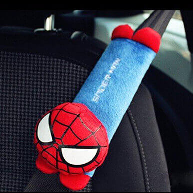 Spider Man Design Multi Use Auto Car Seat Belt - Image 3