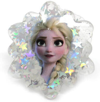 Frozen 2 Girls 4 Piece Costume Toy Jewelry Box Set With Silver Rings, Bead Bracelet And Necklace