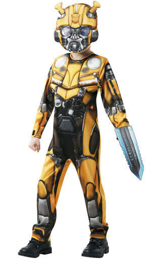 Deluxe Bumble Bee Jumpsuit Costume for Kids - Image 3