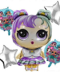 LOL Balloons for LOL Birthday Decorations