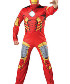 Ironman Deluxe Costume (Std)-Adult Costume - Iron Man Costumes for Men