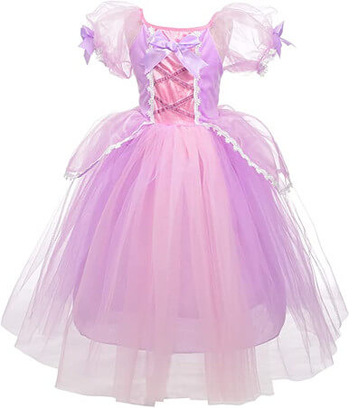 Princess Dress Up-Rapunzel Costumes Halloween - Image 2