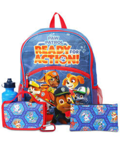 Paw Patrol Backpack & Accessories Set