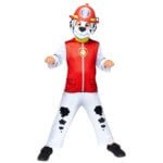 Amscan Official Nickelodeon Paw Patrol Marshall Kids Cosplay Dress-Up Roleplay Child Costume