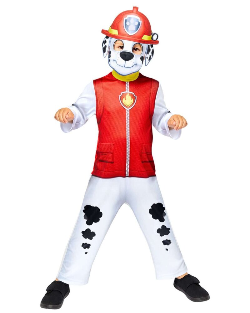 Amscan Official Nickelodeon Paw Patrol Marshall Kids Cosplay Dress-Up Roleplay Child Costume