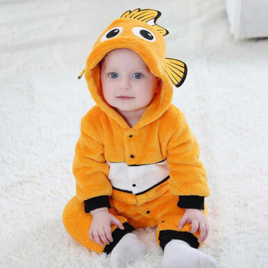 Anime Baby Nemo Clown-Fish Costume - Image 3
