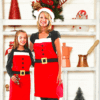 Christmas Apron Mother Daughter Aprons