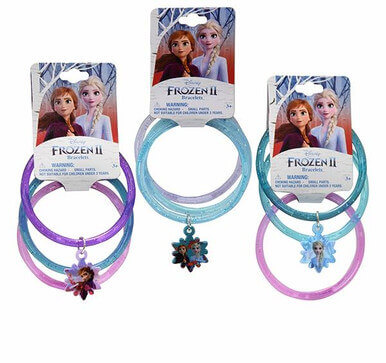 Frozen Ii 3 Pc. Glitter Bracelet W/Charm