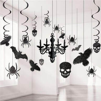 Glitter Chandelier Decorations Kit - 60Cm Unisex
