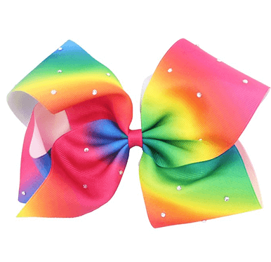 Hair Bow Rainbow Costume for Kids