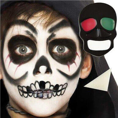 Halloween Make Up Kit - Face Paints Unisex