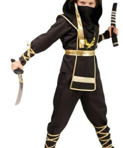 Golden Dragon Ninja Assassin Costume Characters Scorpion Costumes For Unisex