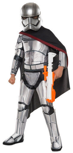 Star Wars Costumes Ep7 Captain Phasma Super Deluxe Costume for Kids