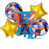 Superhero Foil Balloons for Super man Theme Birthday Party Decorations