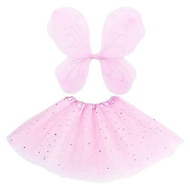 Copy of Butterfly Wing And Skirt Girls Butterfly Costume Fairy Birthday Party Wings Dress Up for Halloween - Image 5