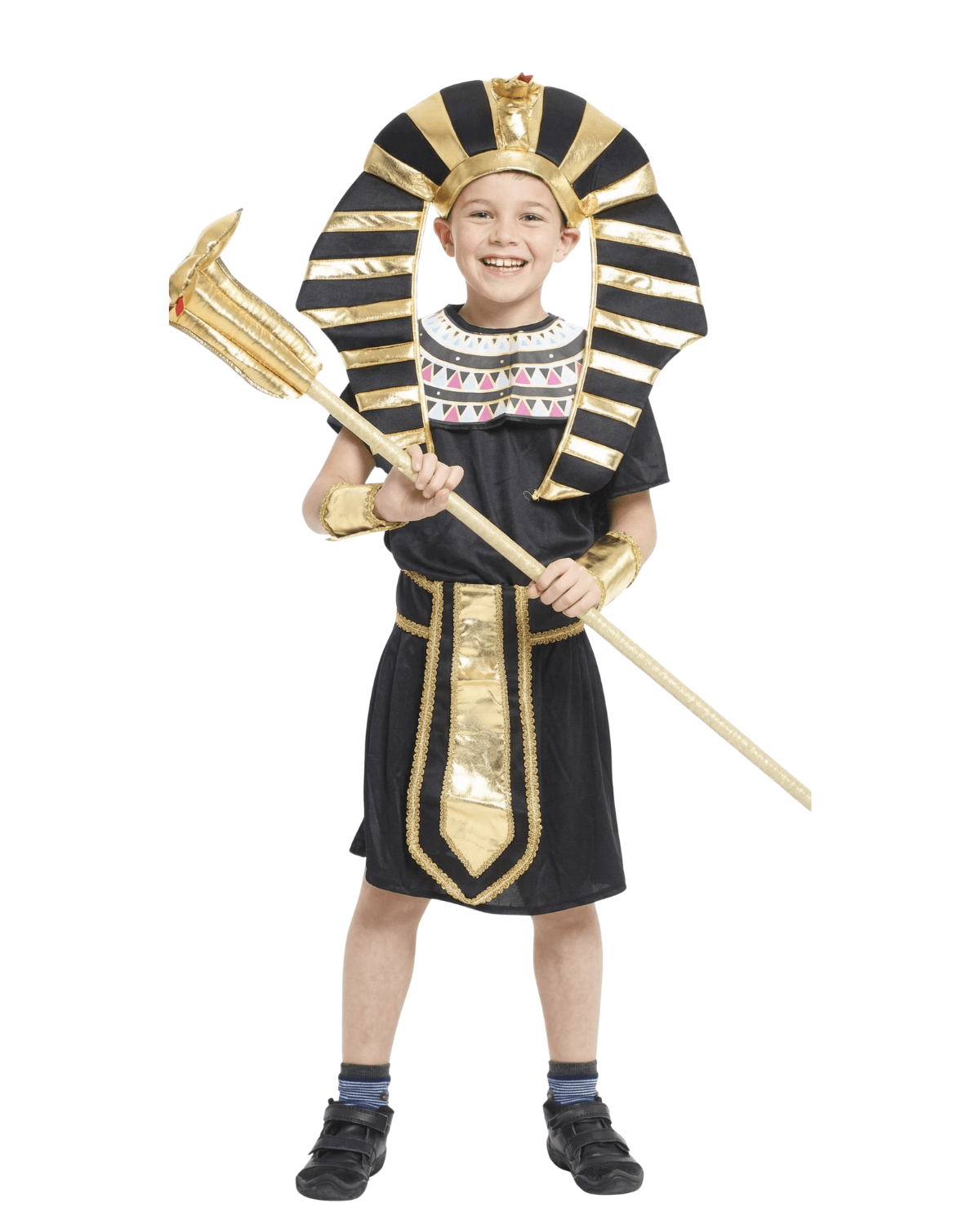 Egyptian Pharaoh King Costume for Kids - Image 2