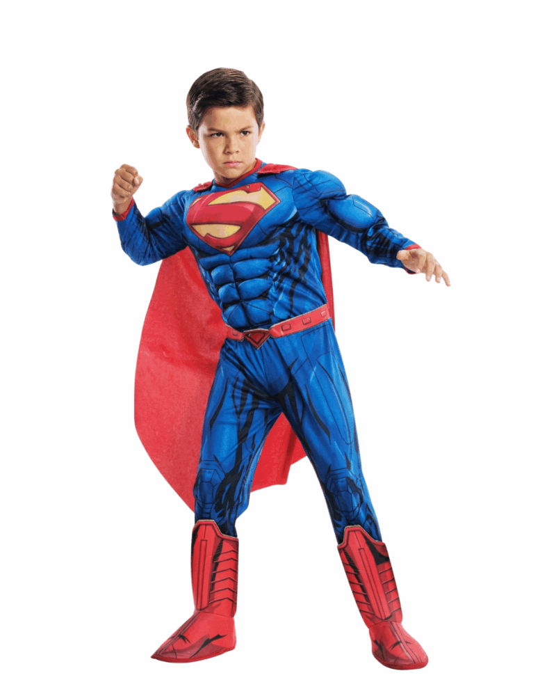 Deluxe Muscle Chest Kids Superman Costume