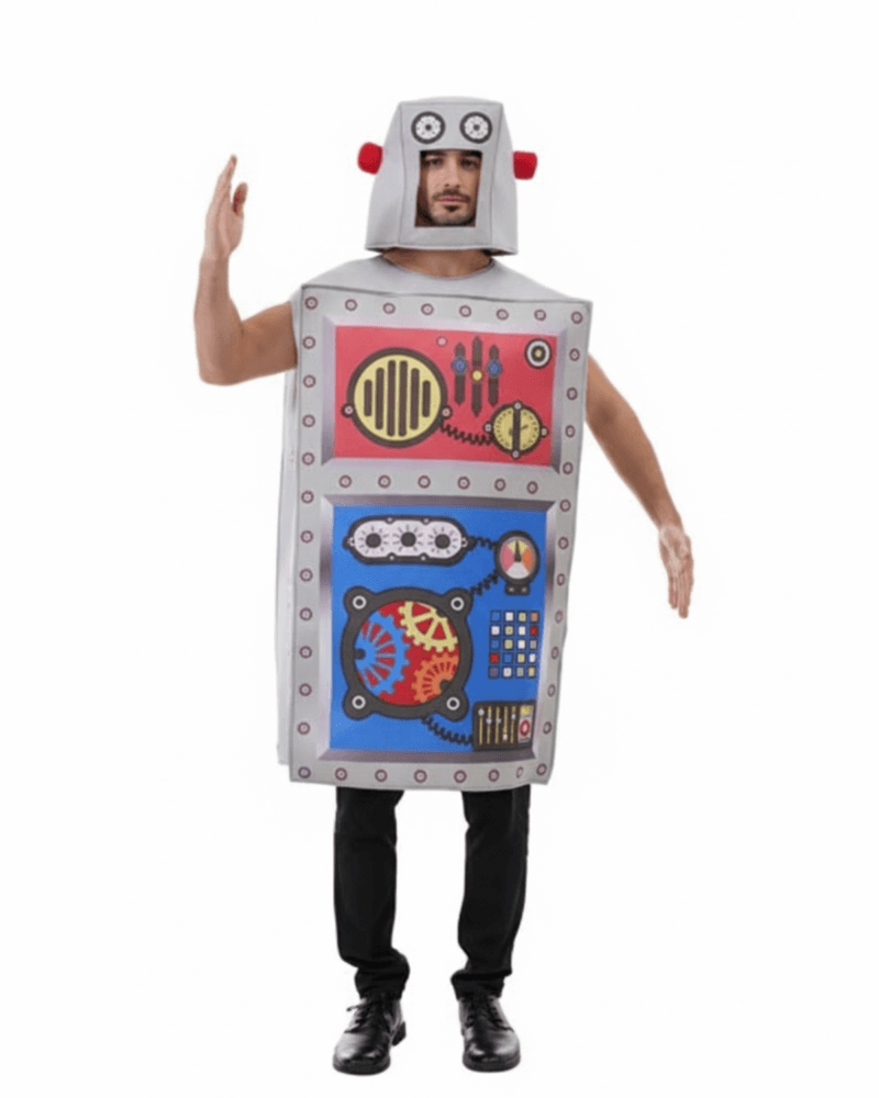 Funny Halloween Robot Sponge Costume