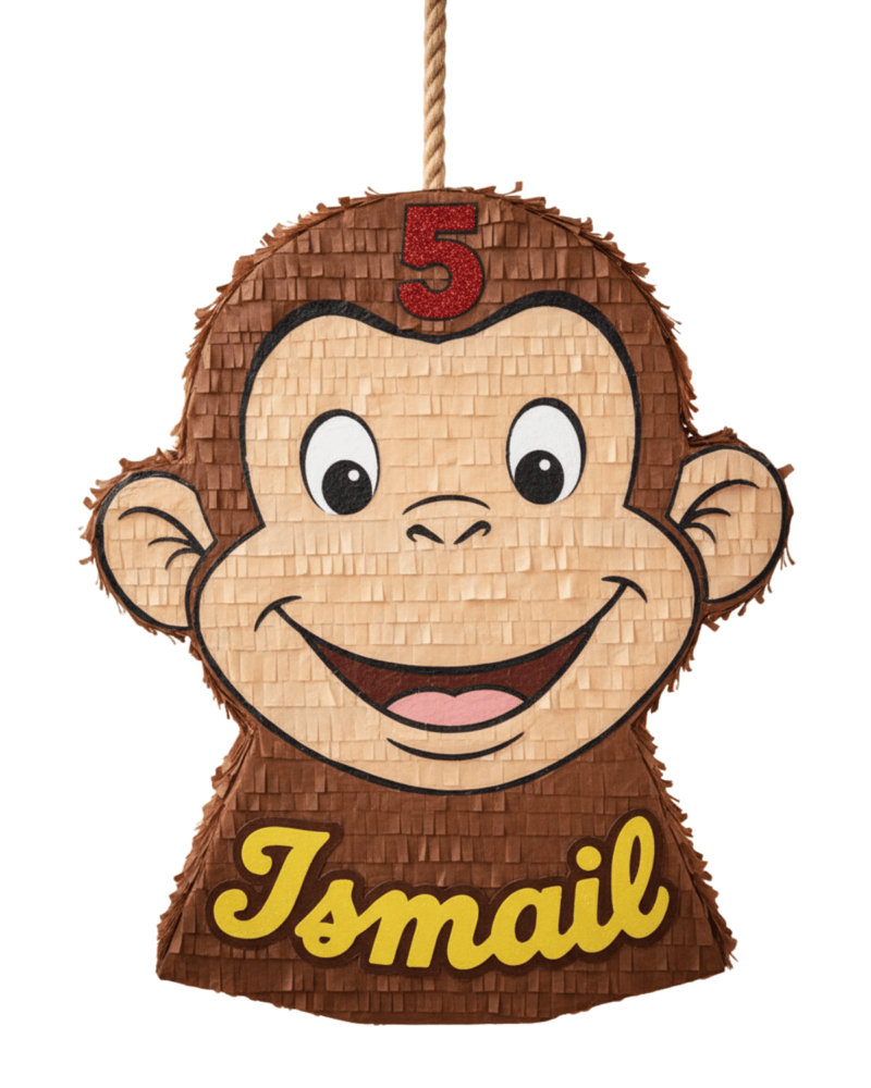 Curious George Birthday Pinata- Monkey Piñata
