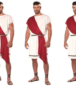 Halloween Cosplay Ancient Greek King Gladiator Costume Couple Outfit Stage Costume