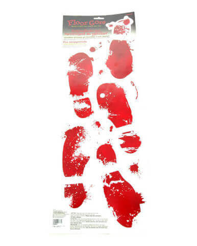 Bloody Footprints Decoration - 61Cm - Image 2