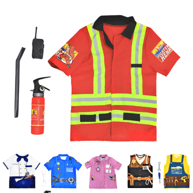 6 Pcs Career Cosplay Cloth Occupation Pretend Play Costume