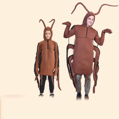 Halloween Men's Cockroach One-piece Costume - Image 5