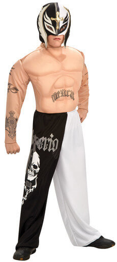 Deluxe Rey Mysterio Jr.-Boy Costume for Kids - Image 2