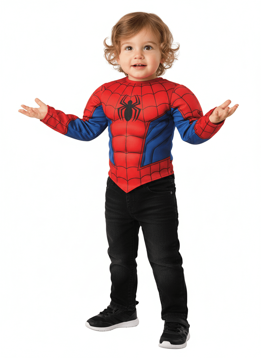 Spider-Man M/C Shirt Set for Kids - Image 2