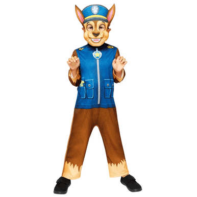 Amscan Official Nickelodeon Paw Patrol Chase Kids Cosplay Dress-Up Roleplay Child Costume