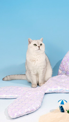 Mermaid Cat Nest Winter Warm Three-dimensional - Image 4