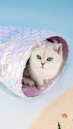 Mermaid Cat Nest Winter Warm Three-dimensional