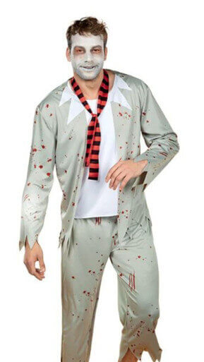Zombie Men Halloween Costume