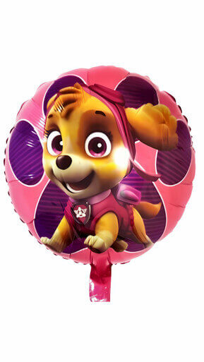 1 Piece 18inch Round Skye Foil Balloon