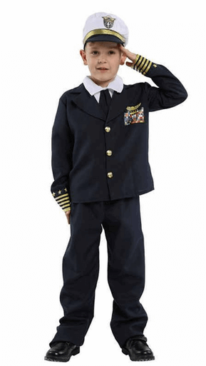 The Handsome Pilot Costume for Kids