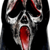 Ghost Death Halloween Face Scream Mask for Cosplay Costume Halloween Party Decoration