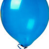 Standard Mid Blue Latex Balloon- 12 inches