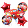 Cars Lightning Foil Balloons Birthday Banners Party Supplies