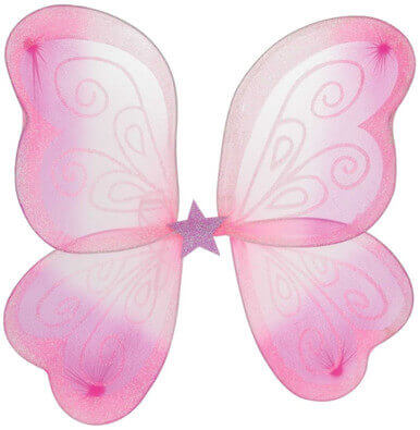 Butterfly Wing and Multi Skirt Girls Butterfly Costume Fairy Birthday Party Wings Dress Up for Halloween