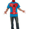 Marvel Spider-Man Adult Costume Shirt and Mask