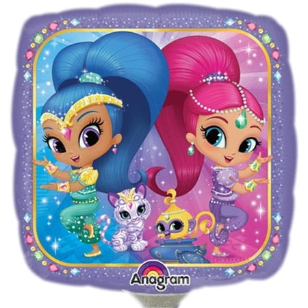 A20 Shimmer & Shine 9In Square Balloon