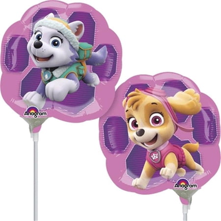A30 Paw Patrol Skye & Everest Mini Shape Balloon