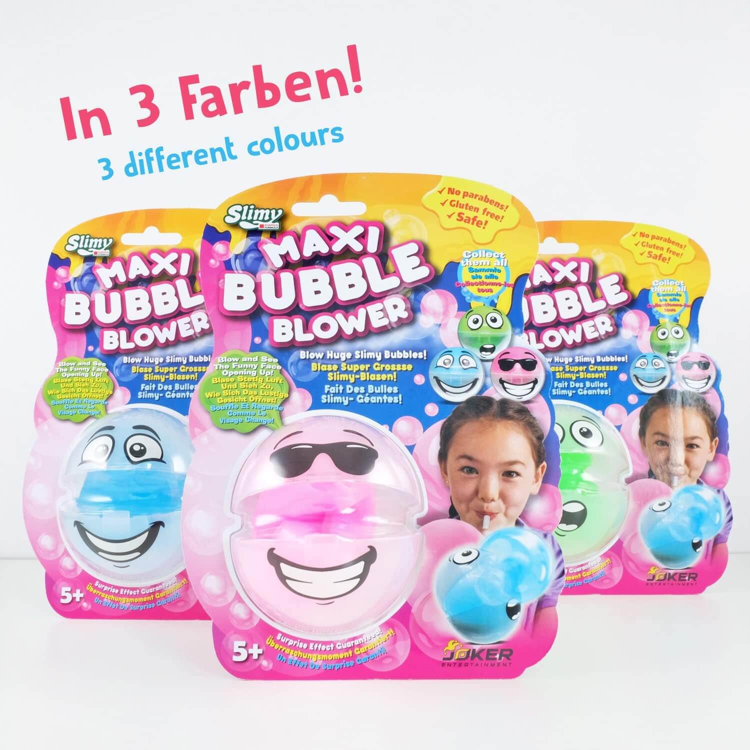 Slimy Funny Maxi Bubble Blower On Blister - Image 4