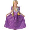 Disney Princess Rapunzel Shimmer Costume For Girls