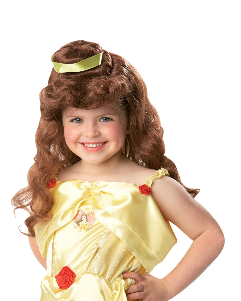 Disney Golden Belle Wig Official Disney Belle Costume for Girls – Beauty & the Beast Princess Dress | Licensed by Rubie’s