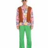 Hippie Retro Costume for Adults | 70s Outfit with Accessories – Shopzinia