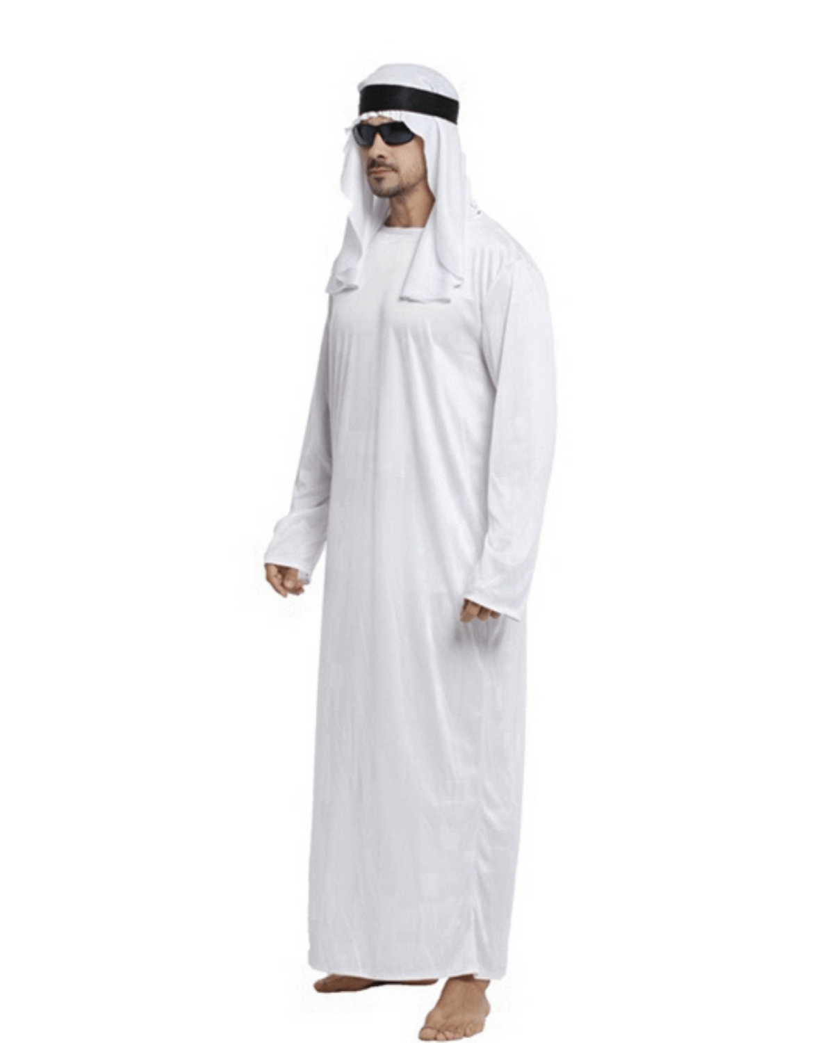 Arabian Prince Costume for Men – Traditional Arab Thobe Fancy Dress - Image 2